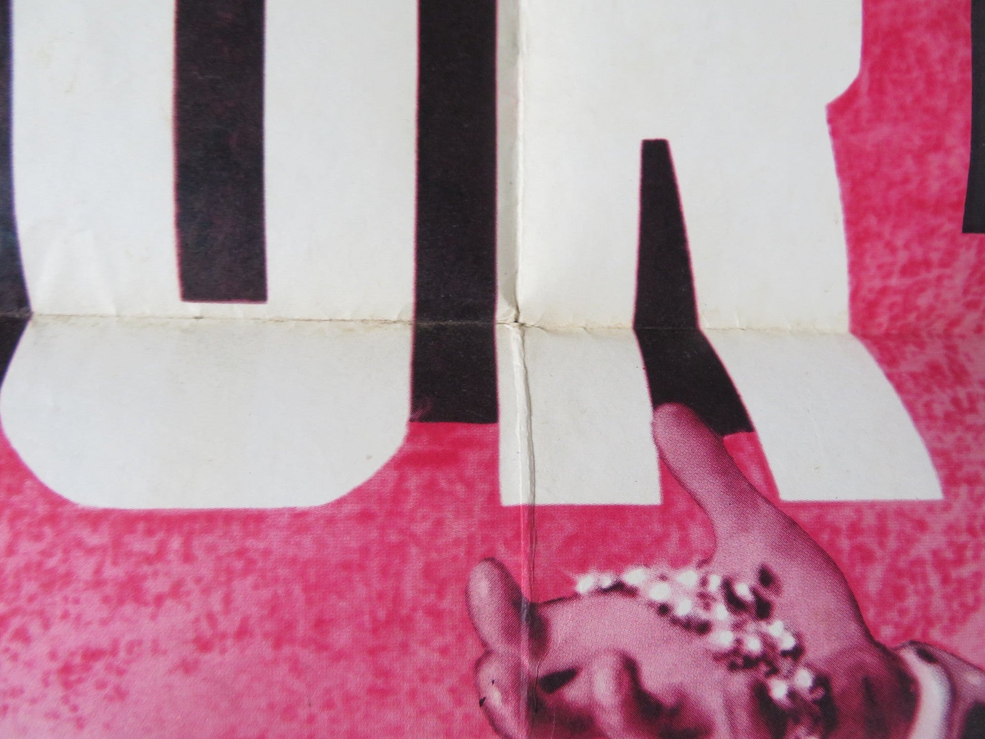 THE SCARLET HOUR FOLDED US ONE SHEET POSTER CAROL OHMART TOM TRYON 1956 Rendezvous Cinema Movie posters