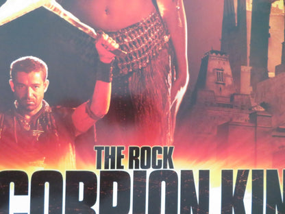 THE SCORPION KING - B US ONE SHEET ROLLED POSTER DWAYNE JOHNSON S. BRAND 2002 Movie posters