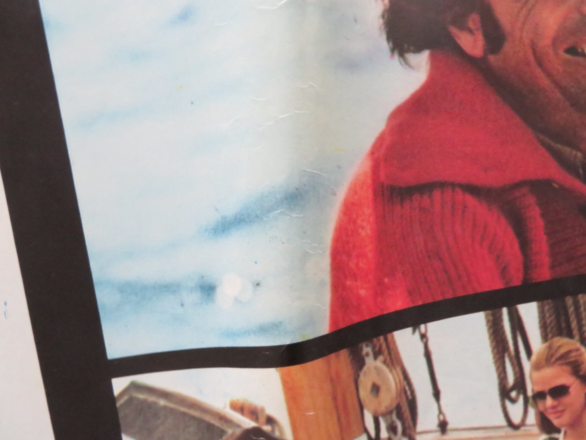 THE SEA GYPSIES - A ITALIAN FOTOBUSTA POSTER ROBERT LOGAN MIKKI JAMISON 1978 Rendezvous Cinema Movie posters