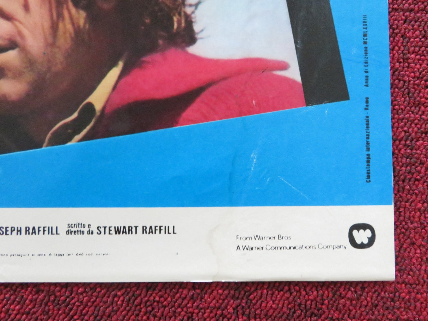 THE SEA GYPSIES - C ITALIAN FOTOBUSTA POSTER ROBERT LOGAN MIKKI JAMISON 1978 Rendezvous Cinema Movie posters