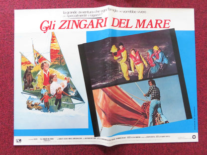 THE SEA GYPSIES - D ITALIAN FOTOBUSTA POSTER ROBERT LOGAN MIKKI JAMISON 1978 Rendezvous Cinema Movie posters