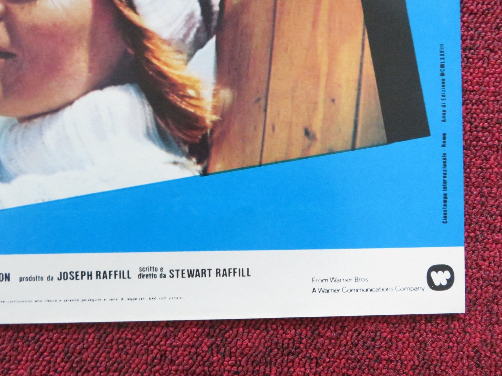 THE SEA GYPSIES - G ITALIAN FOTOBUSTA POSTER ROBERT LOGAN MIKKI JAMISON 1978 Rendezvous Cinema Movie posters