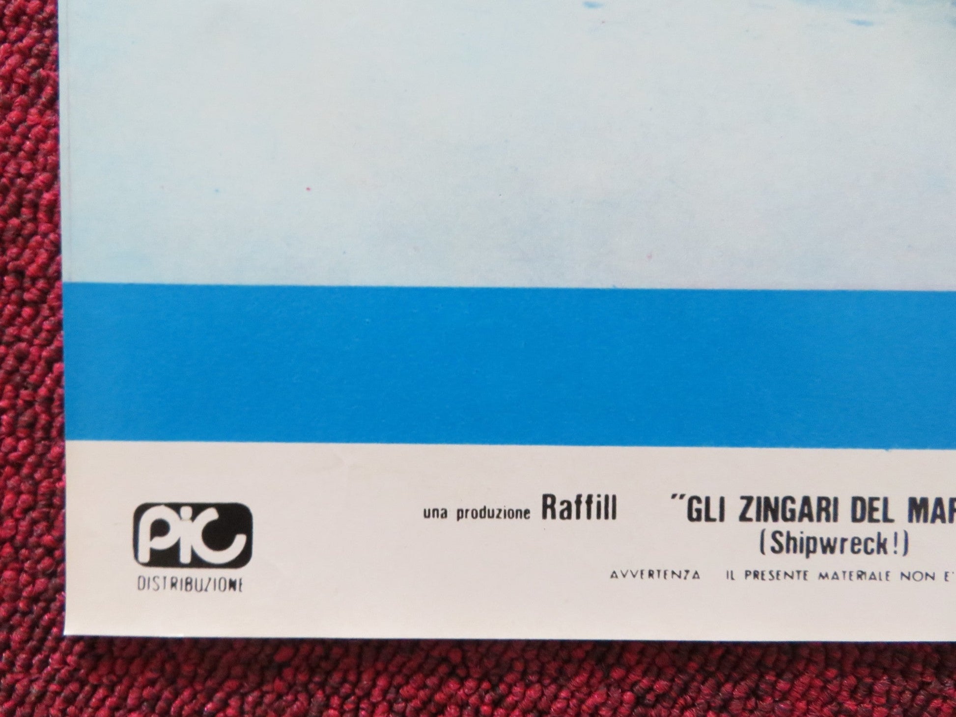 THE SEA GYPSIES - G ITALIAN FOTOBUSTA POSTER ROBERT LOGAN MIKKI JAMISON 1978 Rendezvous Cinema Movie posters