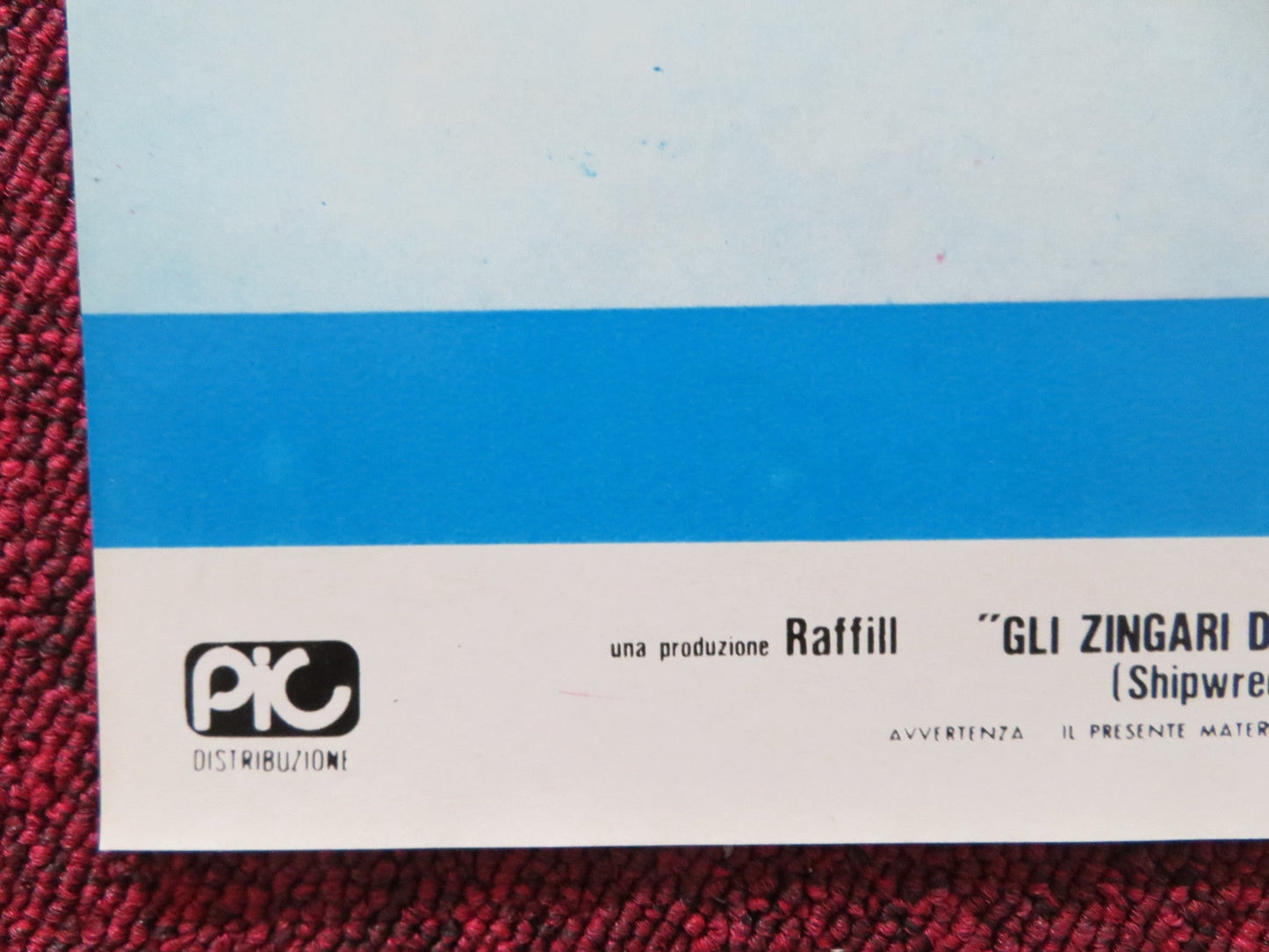 THE SEA GYPSIES - H ITALIAN FOTOBUSTA POSTER ROBERT LOGAN MIKKI JAMISON 1978 Rendezvous Cinema Movie posters