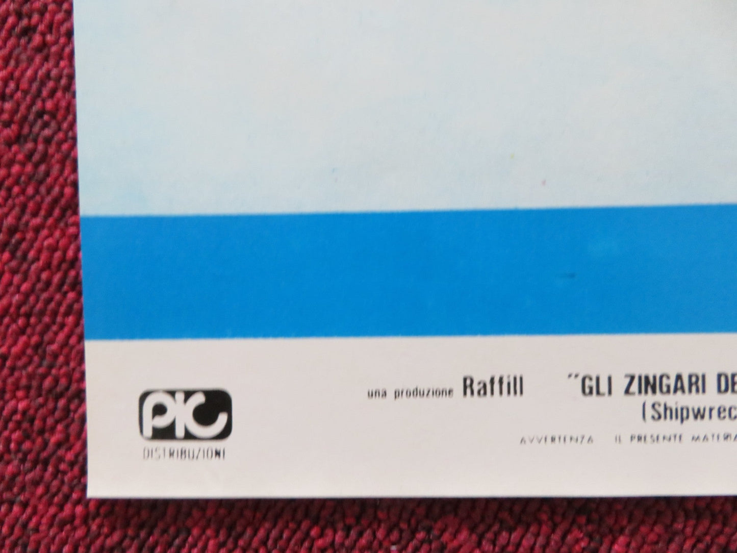 THE SEA GYPSIES - I ITALIAN FOTOBUSTA POSTER ROBERT LOGAN MIKKI JAMISON 1978 Rendezvous Cinema Movie posters