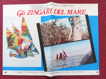 THE SEA GYPSIES - I ITALIAN FOTOBUSTA POSTER ROBERT LOGAN MIKKI JAMISON 1978 Rendezvous Cinema Movie posters