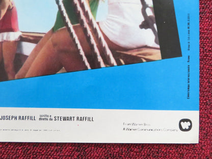 THE SEA GYPSIES - J ITALIAN FOTOBUSTA POSTER ROBERT LOGAN MIKKI JAMISON 1978 Rendezvous Cinema Movie posters