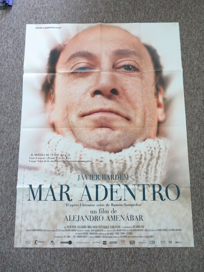 The Sea Inside French Grande Poster Javier Bardem Belen Rueda 2004 Movie posters