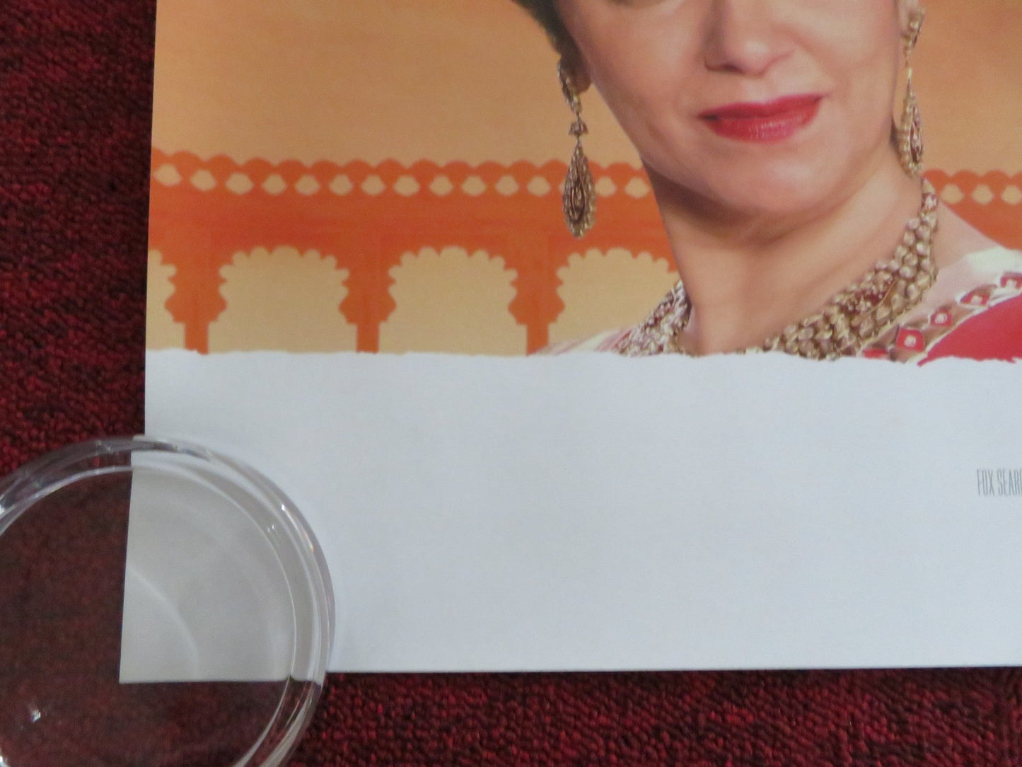 THE SECOND BEST EXOTIC MARIGOLD HOTEL - B UK QUAD ROLLED POSTER DEV PATEL 2015 Rendezvous Cinema Movie posters