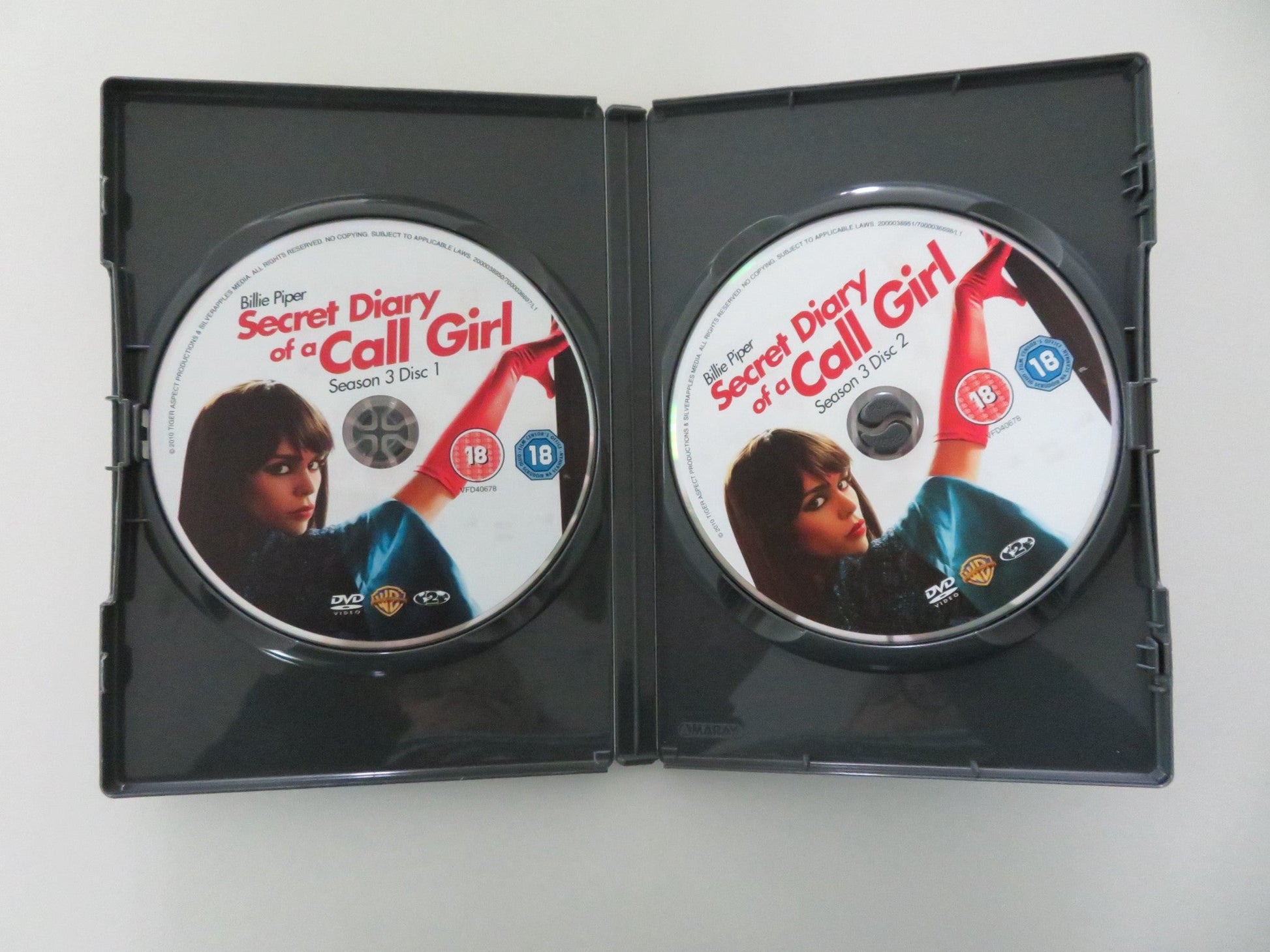 The Secret Diary of a Call Girl - Season 3 (DVD) Billie Piper 2010 Region 2 Movie posters