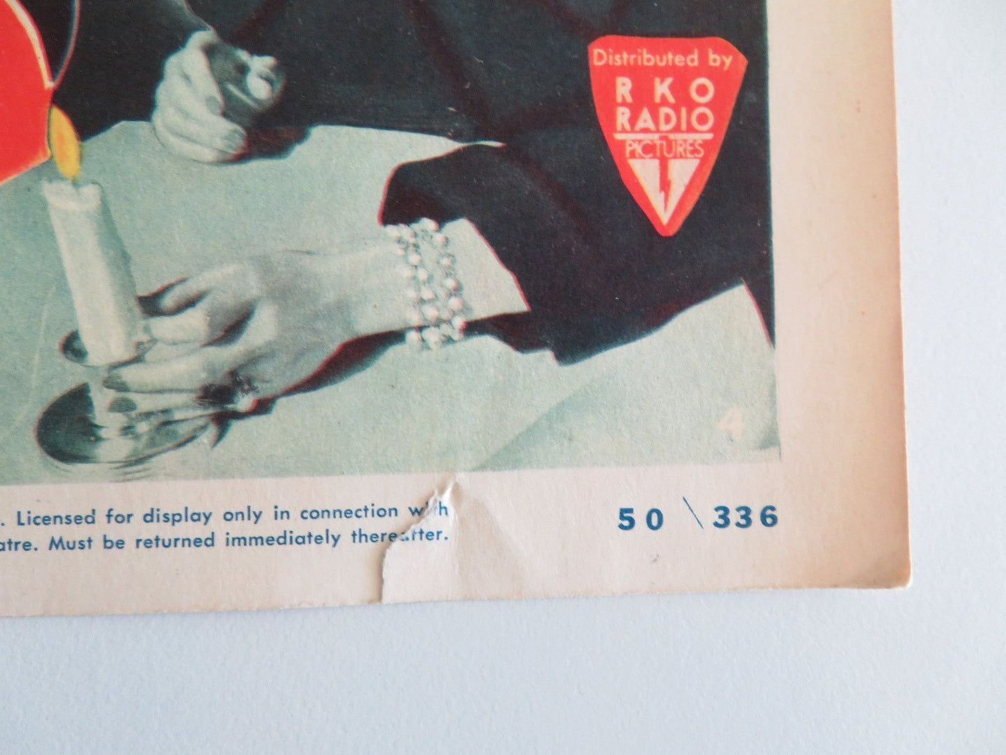 THE SECRET FURY - #4 LOBBY CARD CLAUDETTE COLBERT ROBERT RYAN 1950 Rendezvous Cinema Movie posters