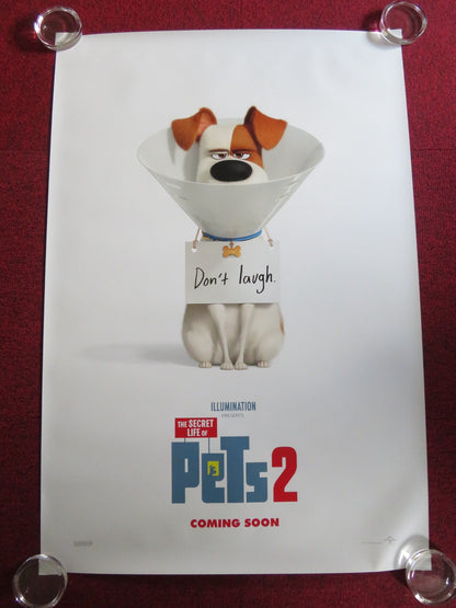 THE SECRET LIFE OF PETS 2 US ONE SHEET ROLLED POSTER OSWALT HARRISON FORD 2019 Rendezvous Cinema Movie posters