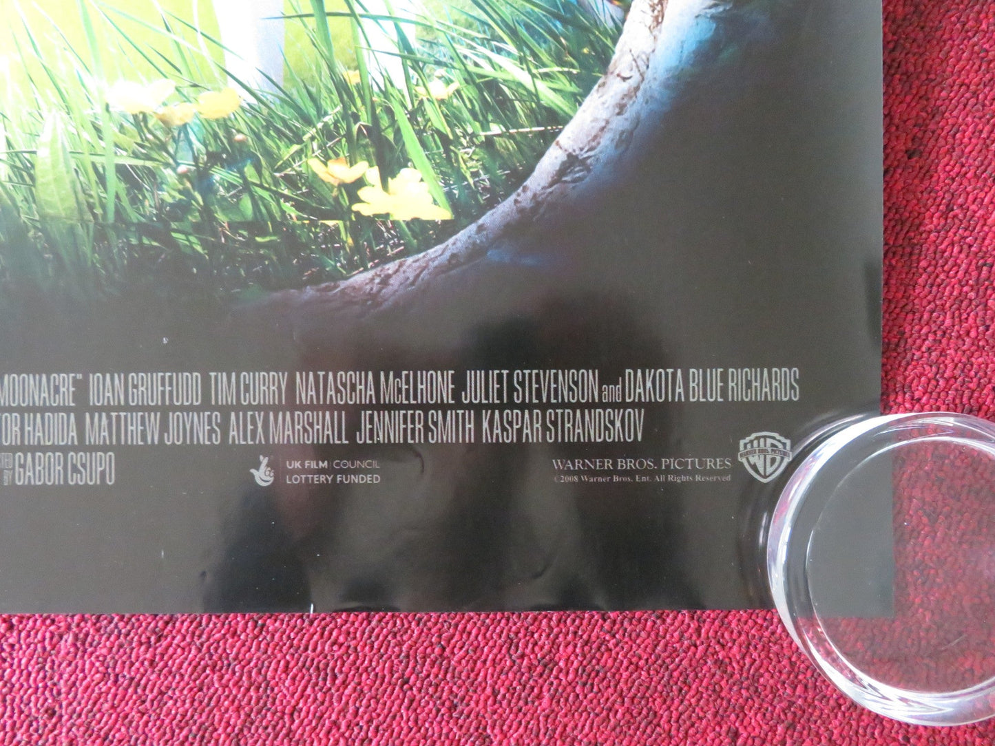 THE SECRET OF MOONACRE UK QUAD ROLLED POSTER TIM CURRY DAKOTA BLUE RICHARDS 2008 Movie posters