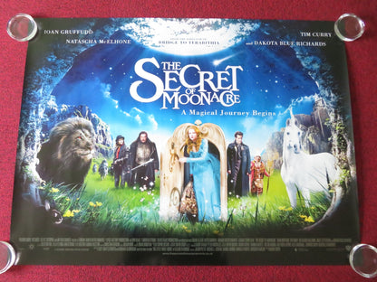 THE SECRET OF MOONACRE UK QUAD ROLLED POSTER TIM CURRY DAKOTA BLUE RICHARDS 2008 Movie posters