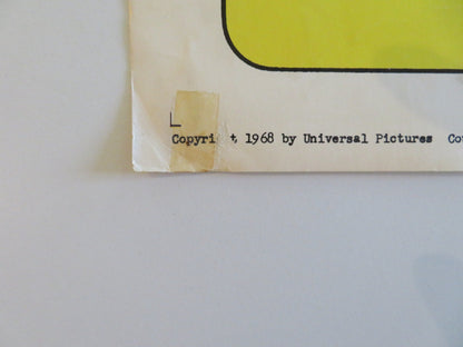 THE SECRET WAR OF HARRY FRIGG US INSERT POSTER PAUL NEWMAN SYLVA KOSCINA 1968 Rendezvous Cinema Movie posters