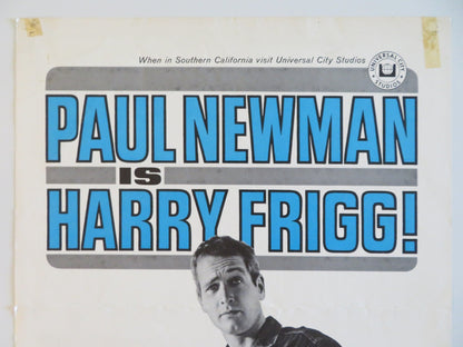 THE SECRET WAR OF HARRY FRIGG US INSERT POSTER PAUL NEWMAN SYLVA KOSCINA 1968 Rendezvous Cinema Movie posters