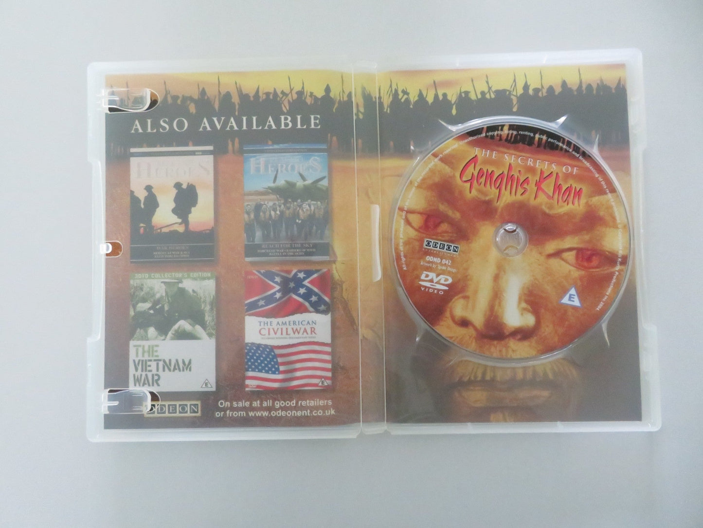 The Secrets of Genghis Khan (DVD) Bill Kurtis 2004 Region 2 Movie posters