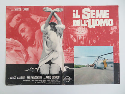 The Seed of Man Italian Fotobusta Poster Anne Wiazemsky Marzio Margine 1969 Movie posters