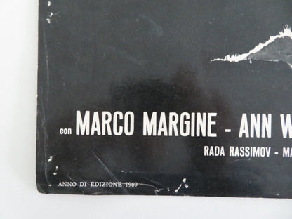 The Seed of Man Italian Fotobusta Poster Anne Wiazemsky Marzio Margine 1969 Movie posters