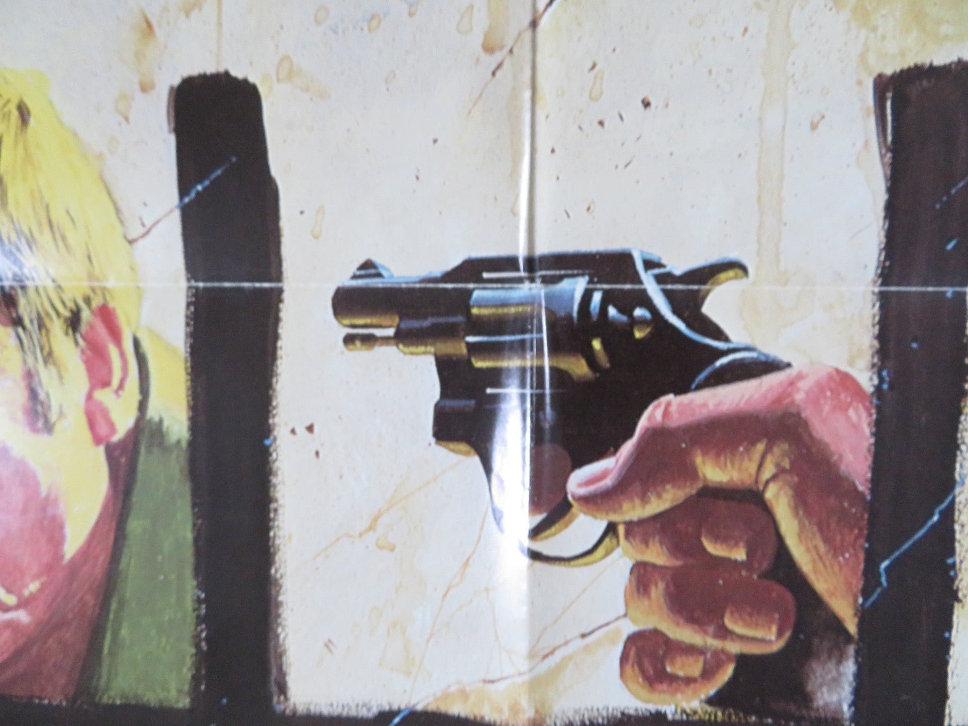 THE SELL - OUT FOLDED US ONE SHEET POSTER OLIVER REED RICHARD WIDMARK 1976 Rendezvous Cinema Movie posters