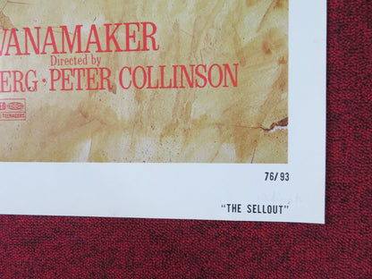 THE SELL - OUT FOLDED US ONE SHEET POSTER OLIVER REED RICHARD WIDMARK 1976 Rendezvous Cinema Movie posters