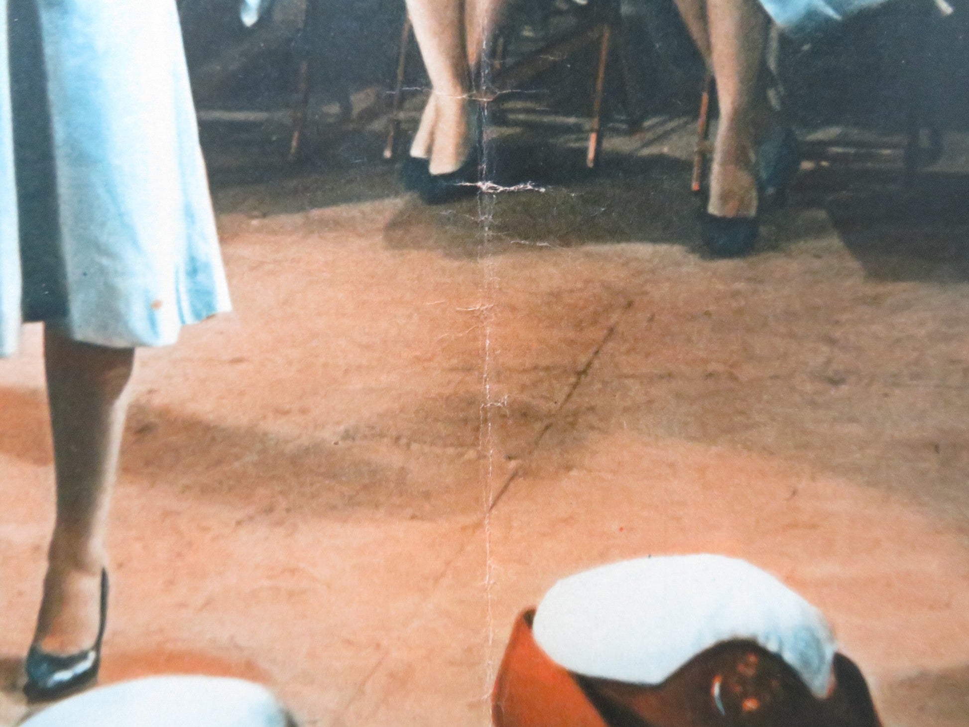 THE SERGEANT WAS A LADY - A ITALIAN FOTOBUSTA POSTER MARTIN WEST STEVENSON 1961 Rendezvous Cinema Movie posters