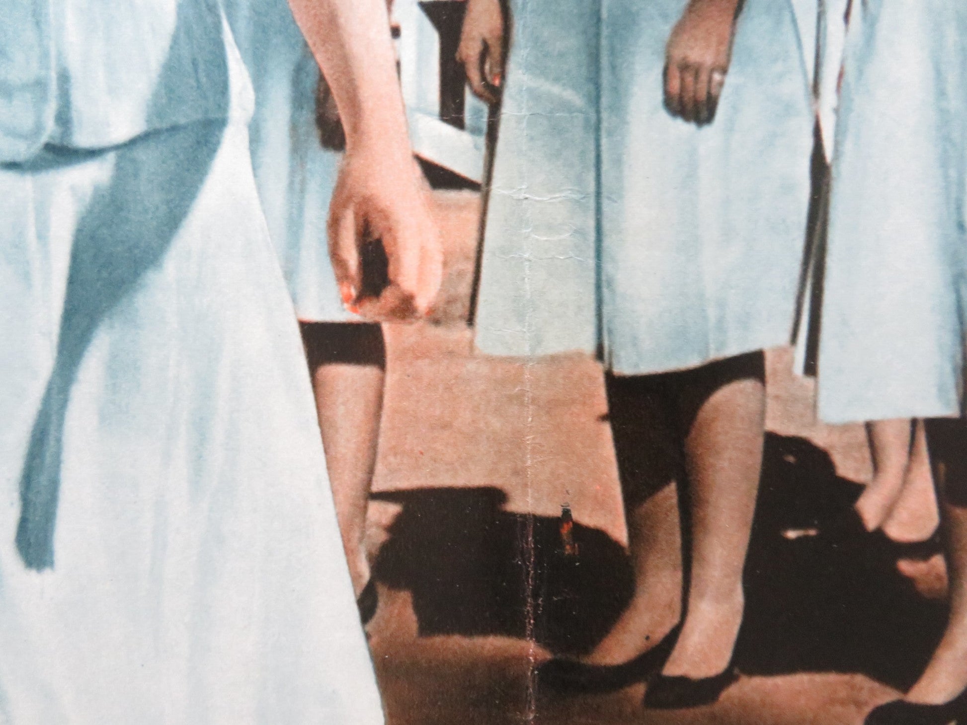 THE SERGEANT WAS A LADY - B ITALIAN FOTOBUSTA POSTER MARTIN WEST STEVENSON 1961 Rendezvous Cinema Movie posters