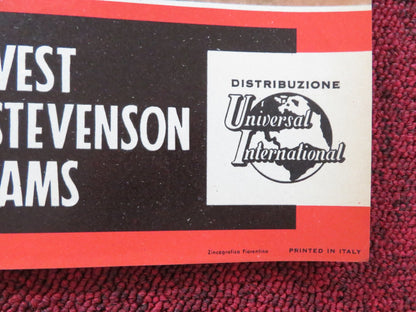 THE SERGEANT WAS A LADY - B ITALIAN FOTOBUSTA POSTER MARTIN WEST STEVENSON 1961 Rendezvous Cinema Movie posters