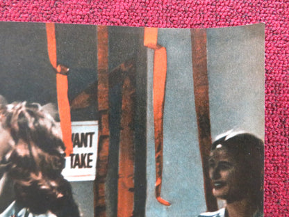 THE SERGEANT WAS A LADY - C ITALIAN FOTOBUSTA POSTER MARTIN WEST STEVENSON 1961 Rendezvous Cinema Movie posters