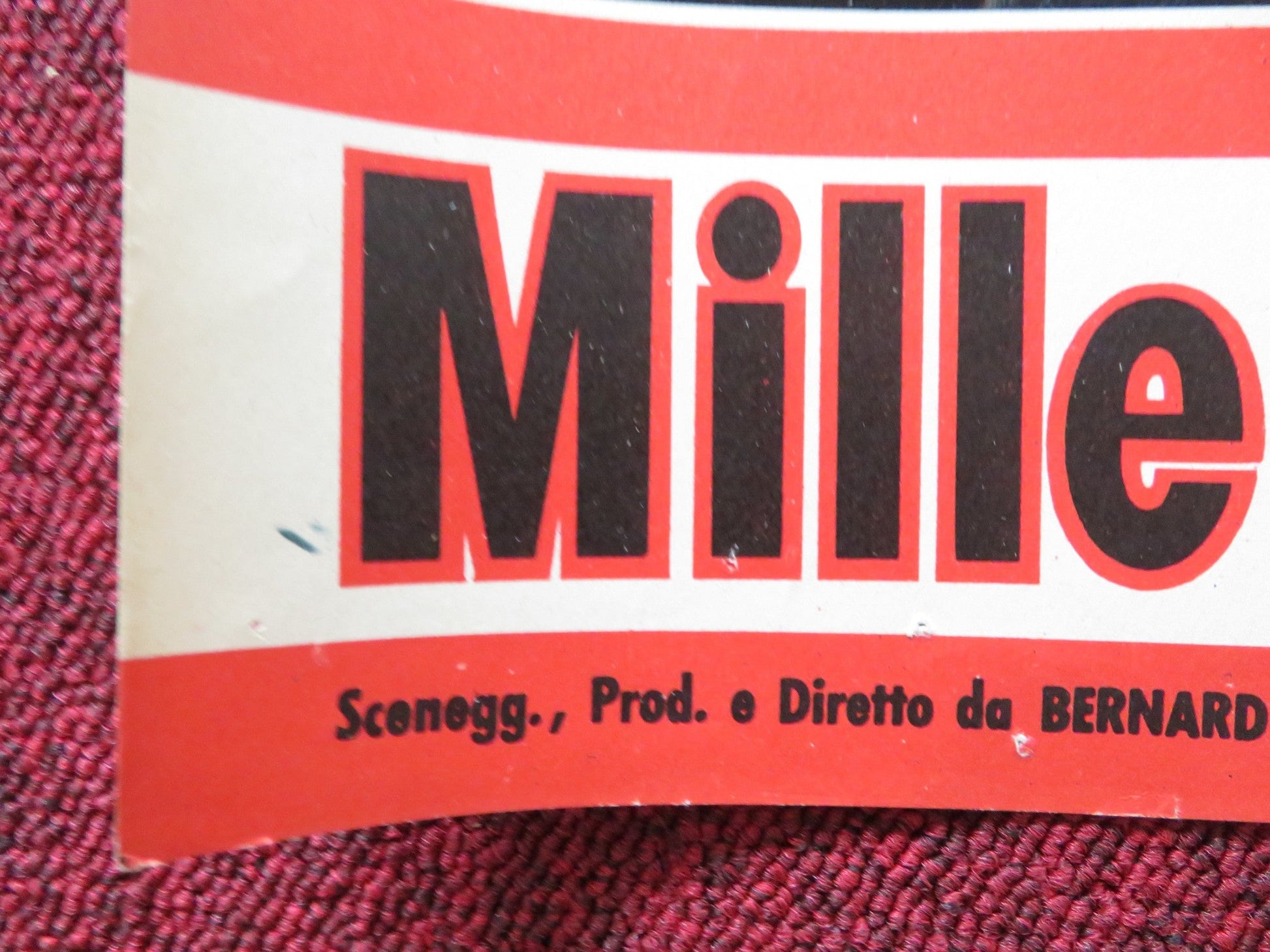 THE SERGEANT WAS A LADY - E ITALIAN FOTOBUSTA POSTER MARTIN WEST STEVENSON 1961 Rendezvous Cinema Movie posters