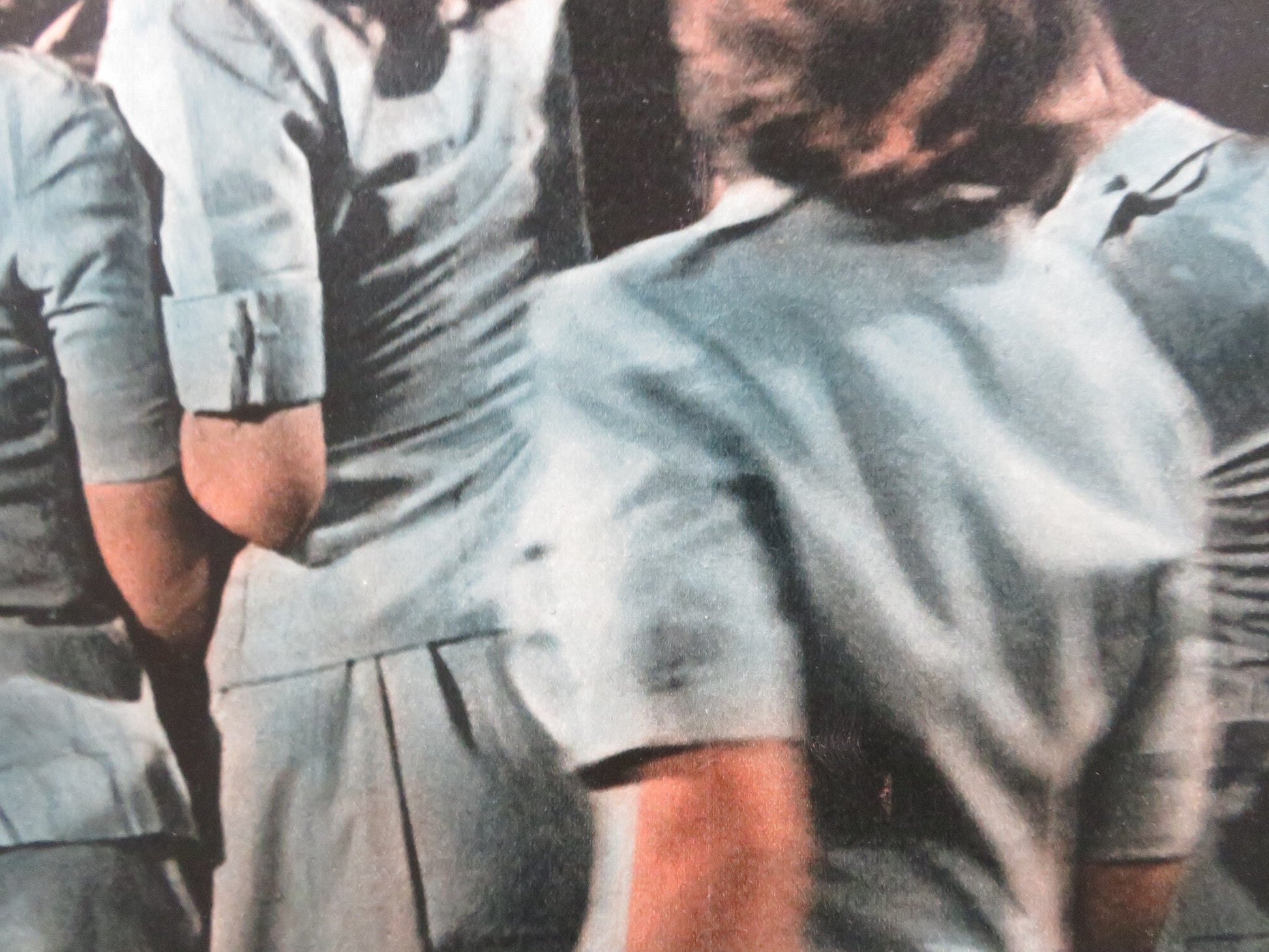 THE SERGEANT WAS A LADY - E ITALIAN FOTOBUSTA POSTER MARTIN WEST STEVENSON 1961 Rendezvous Cinema Movie posters