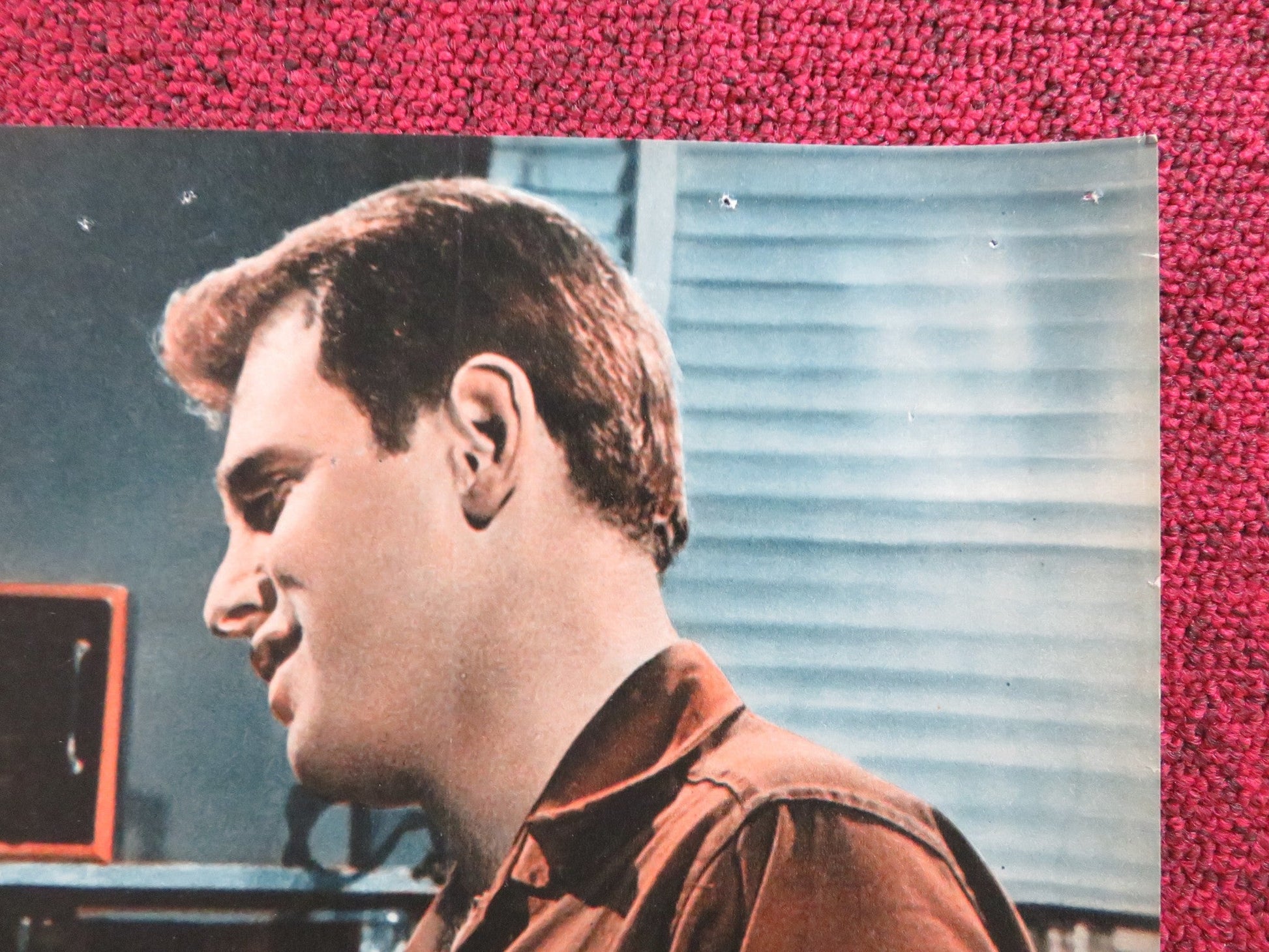 THE SERGEANT WAS A LADY - H ITALIAN FOTOBUSTA POSTER MARTIN WEST STEVENSON 1961 Rendezvous Cinema Movie posters