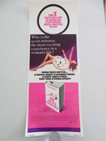 The Seven Minutes US Insert Poster Wayne Maunder Marianne McAndrew 1971 Movie posters