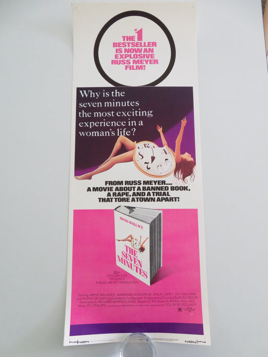 The Seven Minutes US Insert Poster Wayne Maunder Marianne McAndrew 1971 Movie posters