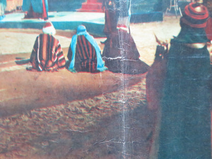 THE SEVEN TASKS OF ALI BABA - B ITALIAN FOTOBUSTA POSTER ROD FLASH CORTEZ 1962 Rendezvous Cinema Movie posters