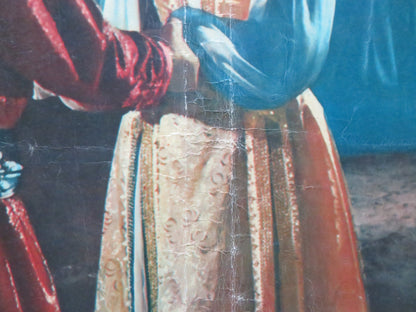 THE SEVEN TASKS OF ALI BABA - C ITALIAN FOTOBUSTA POSTER ROD FLASH CORTEZ 1962 Rendezvous Cinema Movie posters