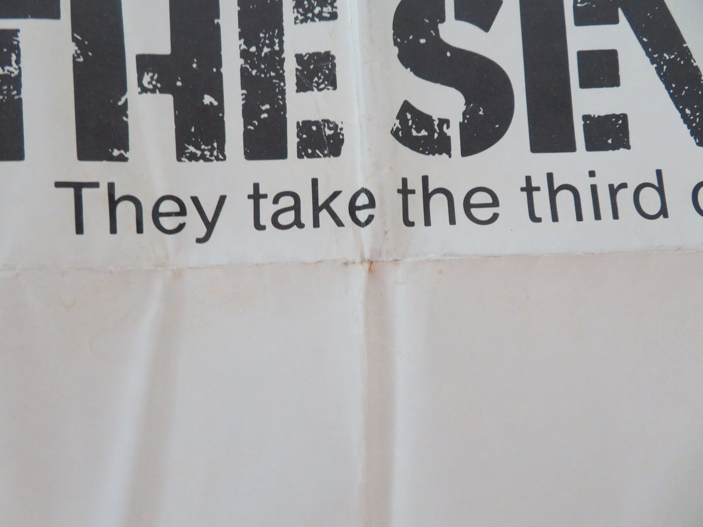 The Seven-Ups Folded US One Sheet Poster Roy Scheider Tony Lo Bianco 1974 Movie posters