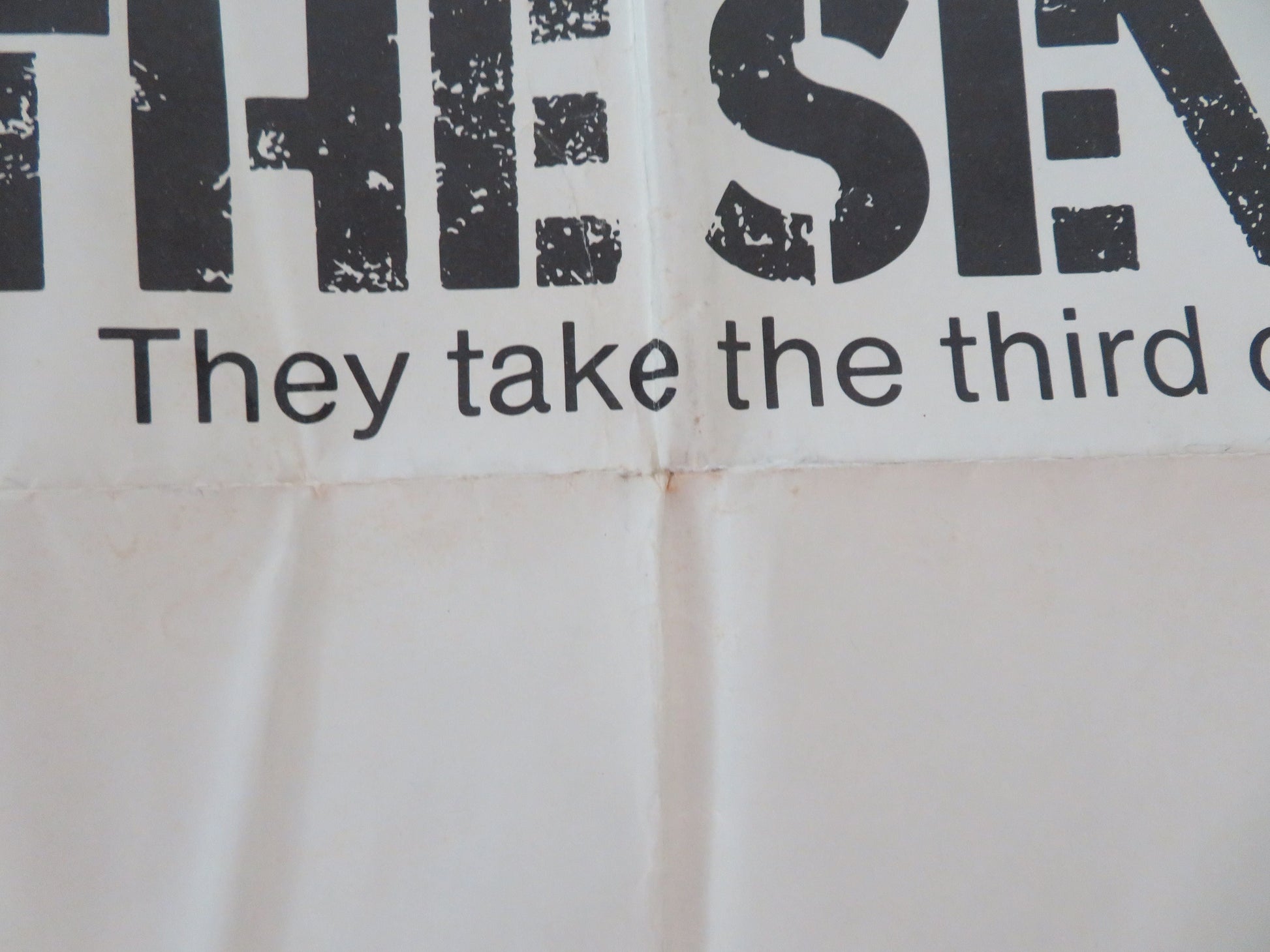 The Seven-Ups Folded US One Sheet Poster Roy Scheider Tony Lo Bianco 1974 Movie posters