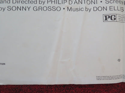The Seven-Ups Folded US One Sheet Poster Roy Scheider Tony Lo Bianco 1974 Movie posters