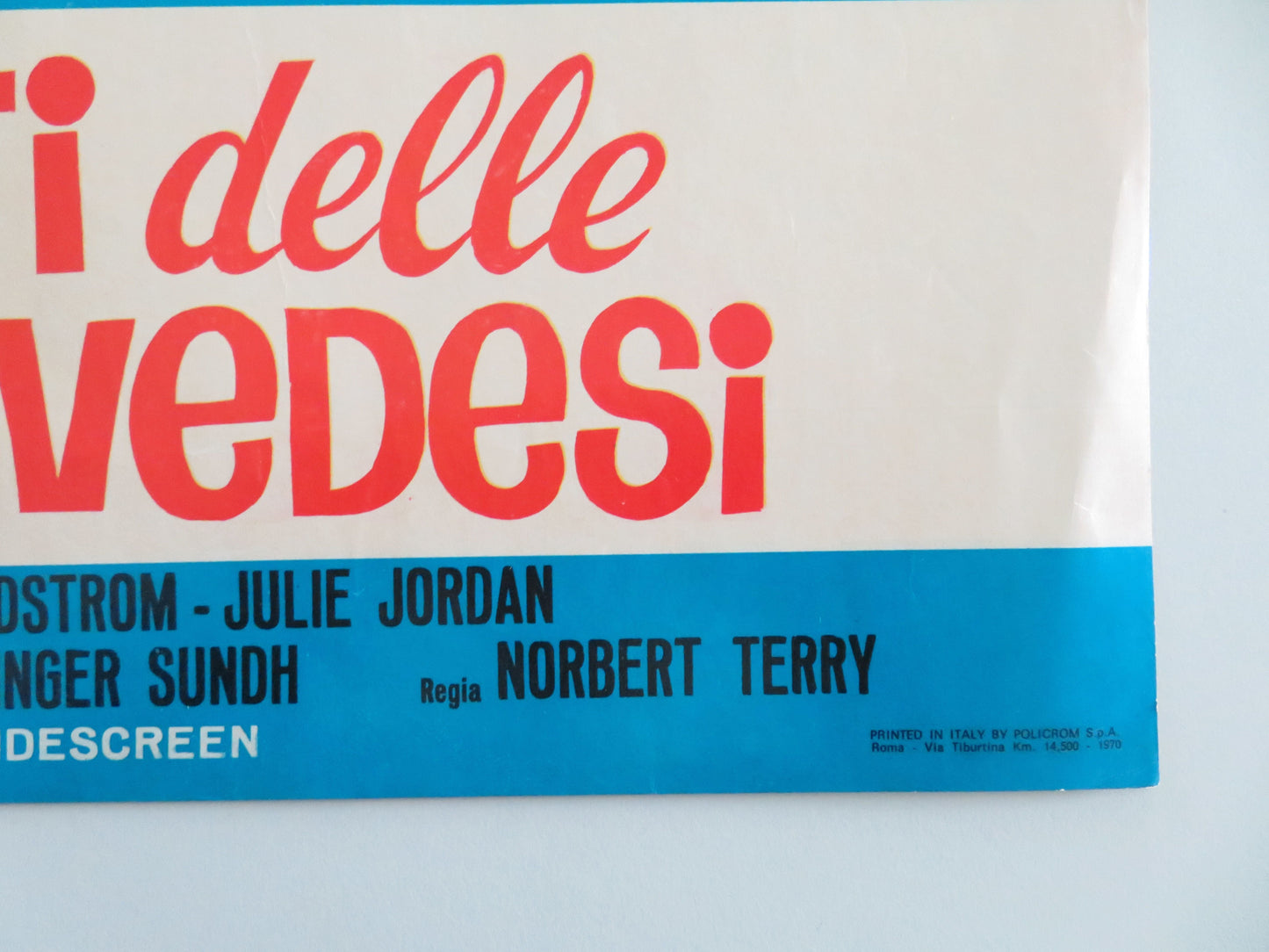 The Sexy Dozen - A Italian Fotobusta Poster Gauthier Barbro Hedström 1970 Movie posters