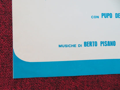 THE SHAMELESS - B ITALIAN FOGLIO POSTER PHILIPPE LEROY LEONORA FANI 1974 Movie posters