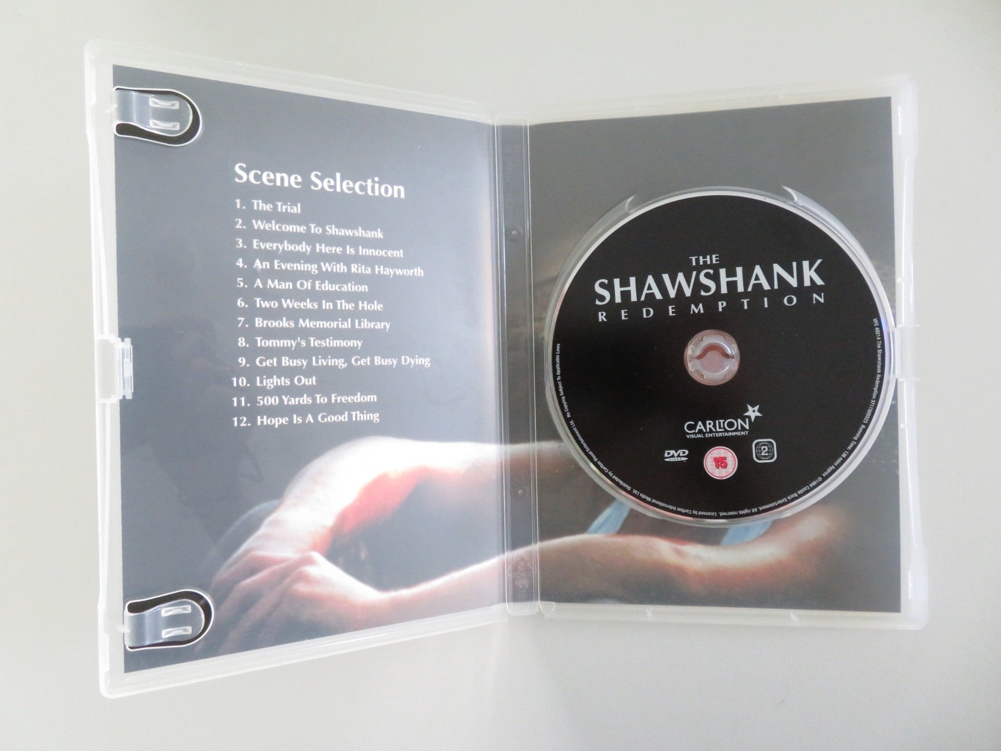 THE SHAWSHANK REDEMPTION (DVD) TIM ROBBINS MORGAN FREEMAN 1994 REGION 2 Movie posters