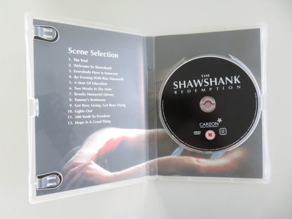 THE SHAWSHANK REDEMPTION (DVD) TIM ROBBINS MORGAN FREEMAN 1994 REGION 2 Movie posters