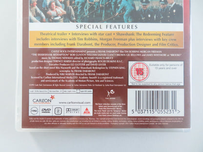 THE SHAWSHANK REDEMPTION (DVD) TIM ROBBINS MORGAN FREEMAN 1994 REGION 2 Movie posters