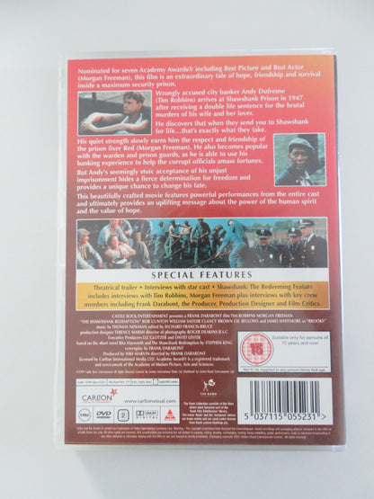 THE SHAWSHANK REDEMPTION (DVD) TIM ROBBINS MORGAN FREEMAN 1994 REGION 2 Movie posters