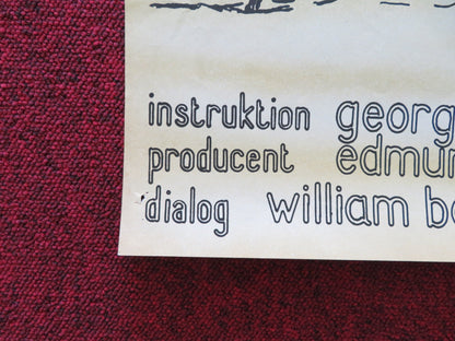 THE SHEEPMAN DANISH POSTER ROLLED GLENN FORD SHIRLEY MACLAINE 1960 Rendezvous Cinema Movie posters