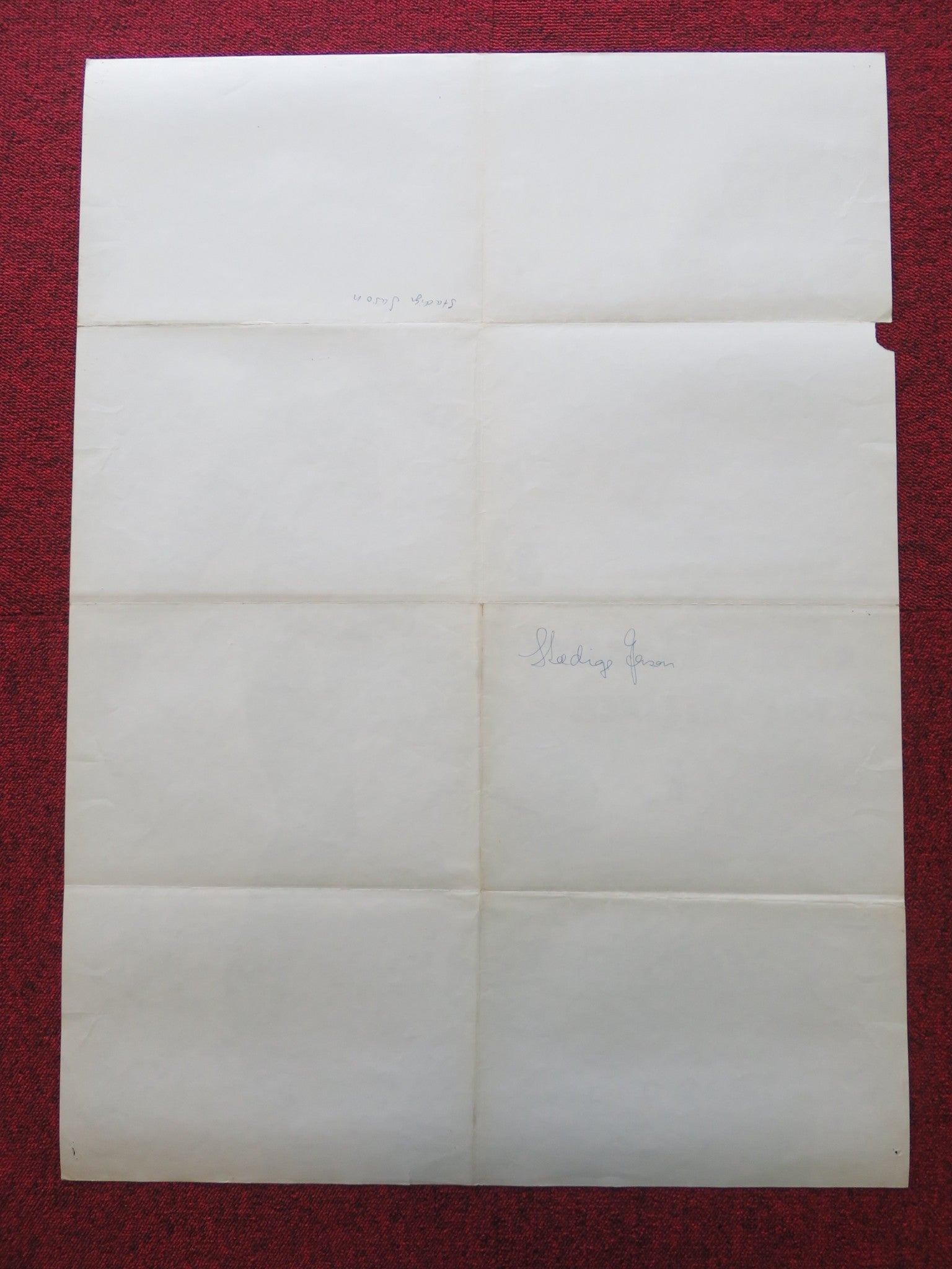 THE SHEEPMAN DANISH POSTER ROLLED GLENN FORD SHIRLEY MACLAINE 1960 Rendezvous Cinema Movie posters