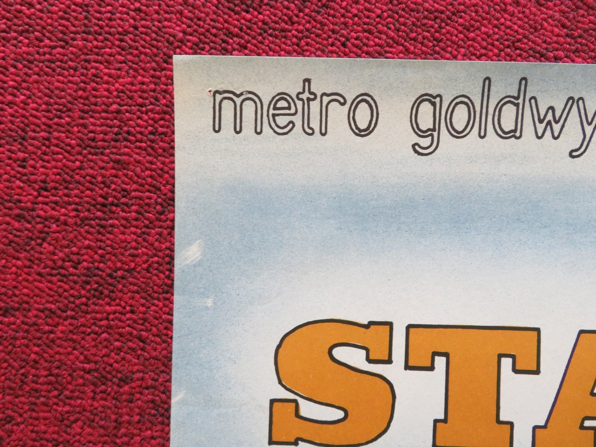 THE SHEEPMAN DANISH POSTER ROLLED GLENN FORD SHIRLEY MACLAINE 1960 Rendezvous Cinema Movie posters