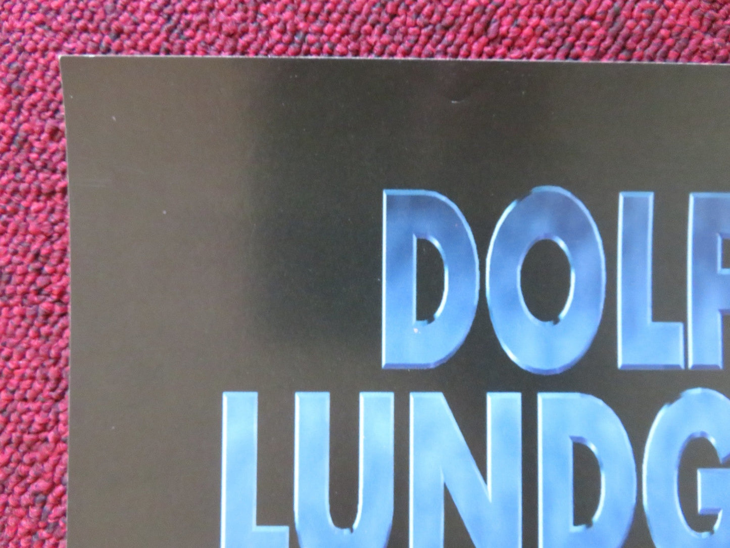 THE SHOOTER VHS VIDEO POSTER DOLPH LUNDGREN MARUSCHKA DETMERS 1995 Rendezvous Cinema Movie posters