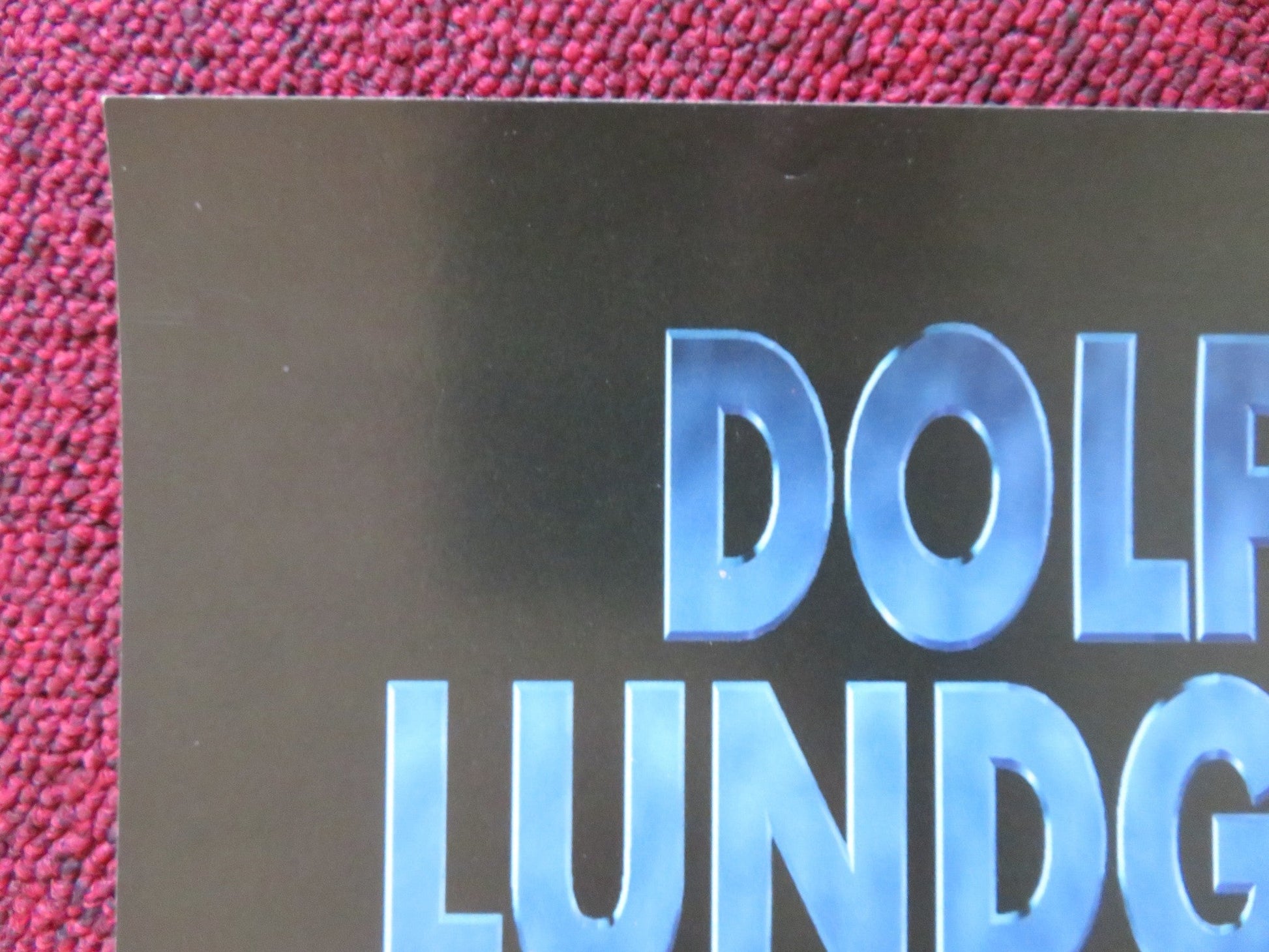 THE SHOOTER VHS VIDEO POSTER DOLPH LUNDGREN MARUSCHKA DETMERS 1995 Rendezvous Cinema Movie posters